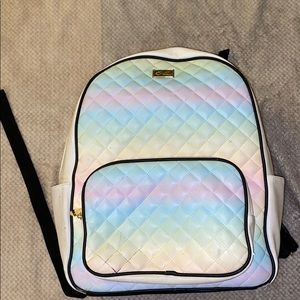 Unicorn pastel colored Betsey Johnson backpack